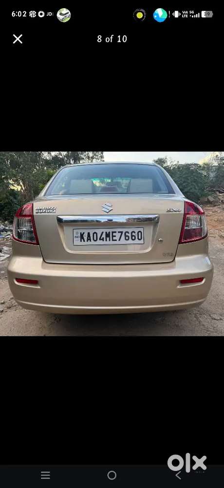 Maruti Suzuki Sx4 Vxi 2008 Petrol Manual