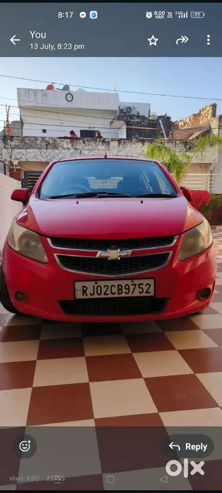 Chevrolet Sail U-va 2014 Diesel Model Arjent Sell..