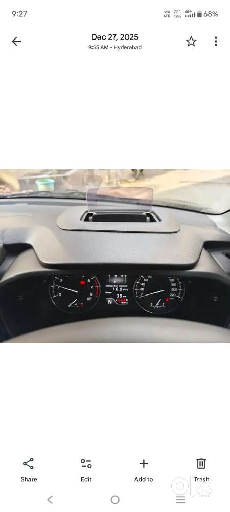 Toyota Glanza- V (top Model)  1.2 Amt 2024 For Sale