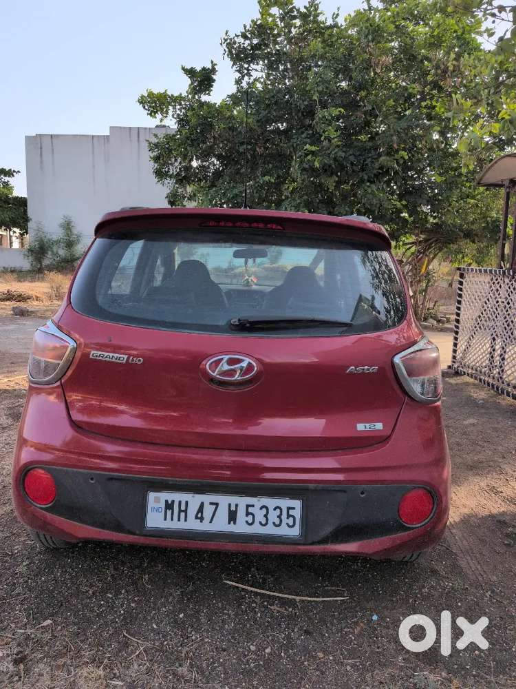 Hyundai Grand I10 2018 Top Model Cherry Red