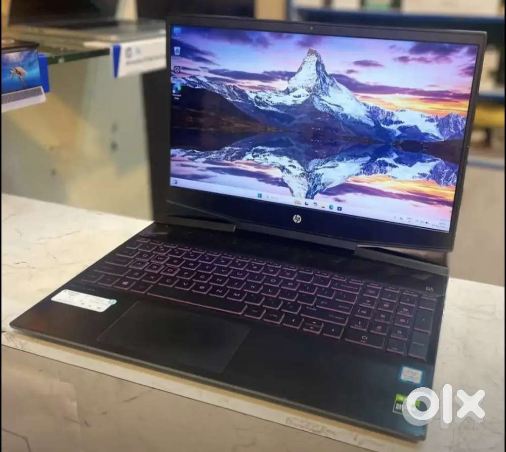 Hp pavilion i7 9gen 1tb hdd 512 gb ssd Nvidia rtx 1650 12 gb ram ddr4