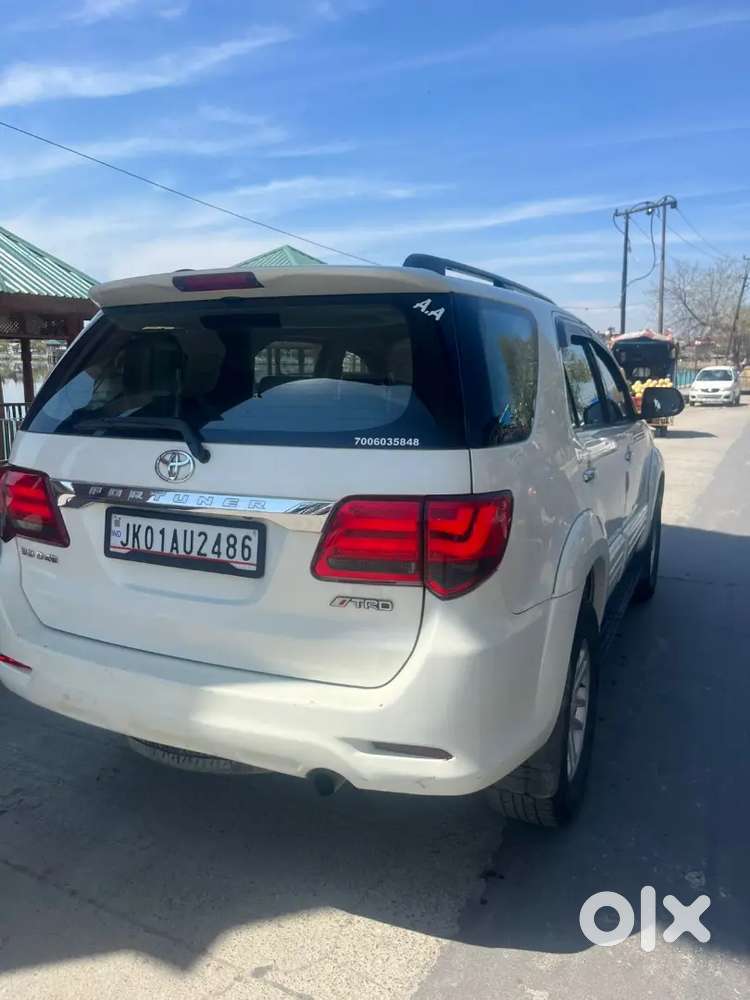 Toyota Fortuner 2013 Diesel Manual