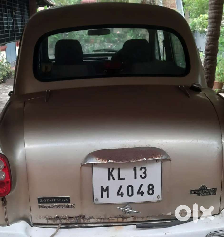 Ambassador Car, Now Not In Running Condition