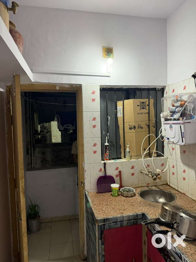 1 BHK FLAT. Semi Furnished Flat with Fully POP WALLS AND LIGHTINGS