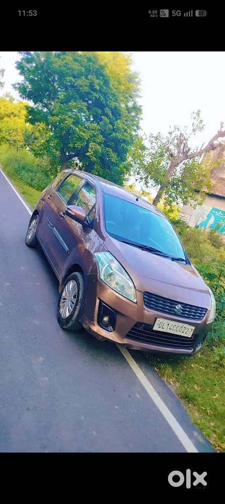 Maruti Suzuki Ertiga 2014 Cng Company Fitted On Peper Original Pent