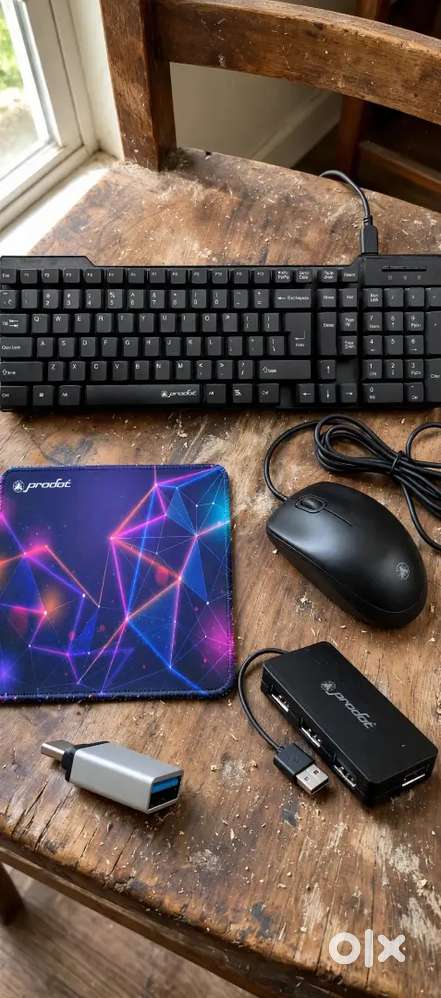 Gaming keyboard,mouse,mousepad and chipset