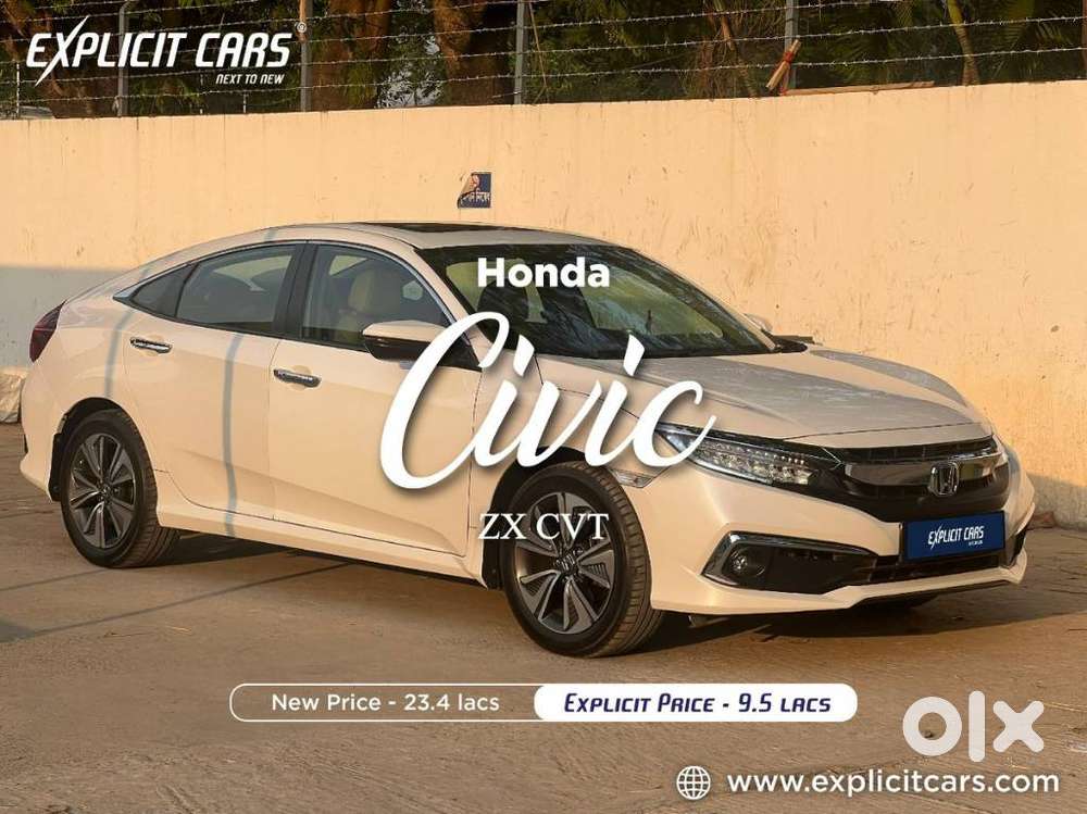 Honda Civic Zx Cvt I-vtec, 2019, Petrol