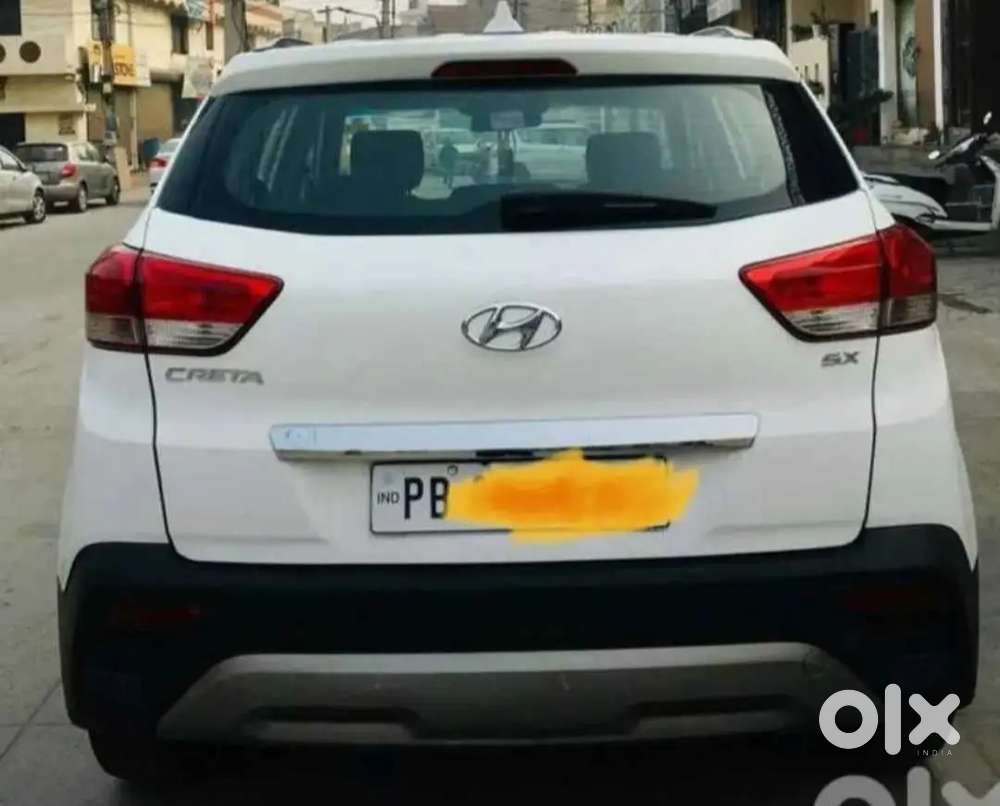 Hyundai Creta Diesel 2019,sx Plus Top Model, Push Button Start, Firs