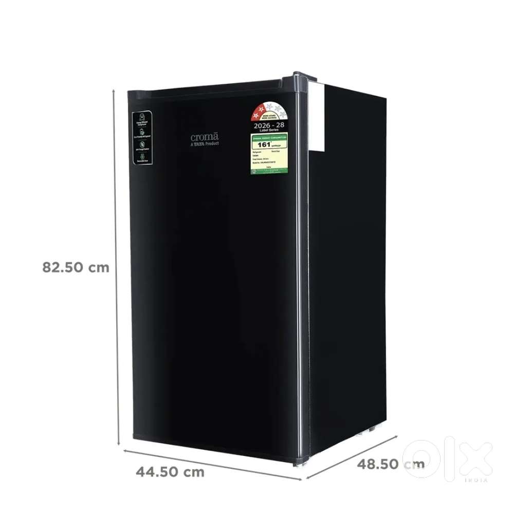Product details
Product: Croma refrigerator, 84 L, 2-star, single door