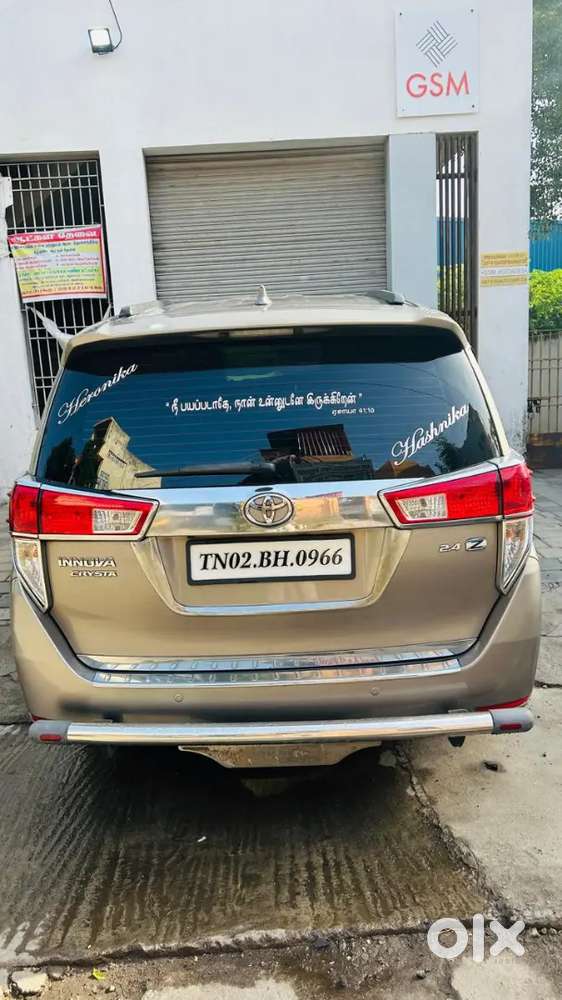 Toyota Innova Crysta 2017 Diesel 2nd Owner
