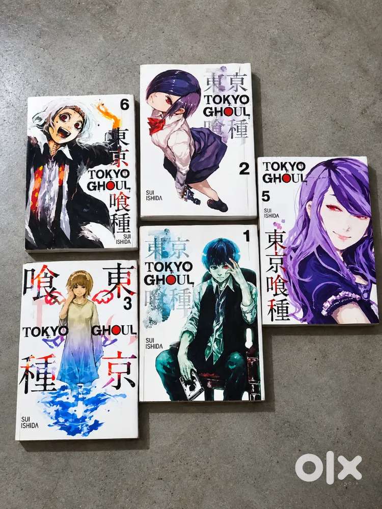 Tokyo Ghoul Japanese Manga Vol. 1-6