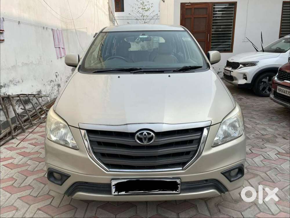 The Car Is Toyota December 2013 Innova Gx Model With A Manual Gear Box