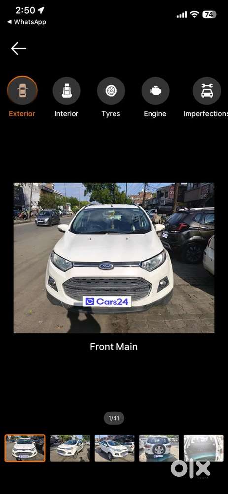 Ford Ecosport 2016 Diesel Well Maintained