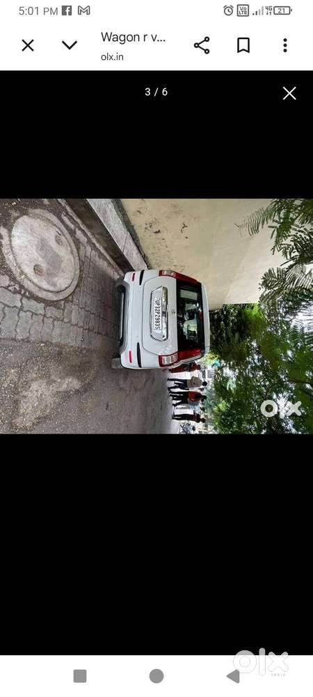 Wagon R Vxi December 2024 White Colour