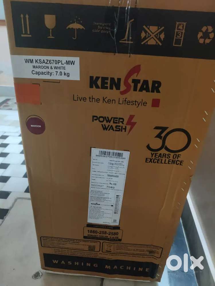 kenyu様 オーダーページ New- 7 Kg Semi Washing Machine - Brand New Ken Star Washing