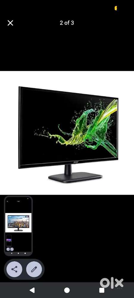 Acer EK220Q 22 inch monitor