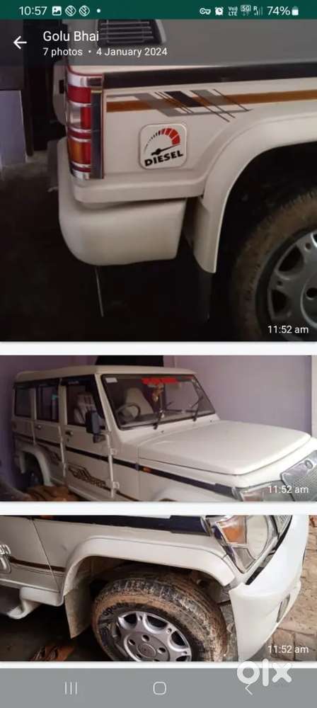 Mahindra Bolero 2015 Diesel 102000 Km Driven