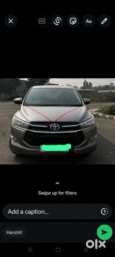 Toyota Innova Crysta 2019 Diesel 71000 Km Driven Scratchlesscondition