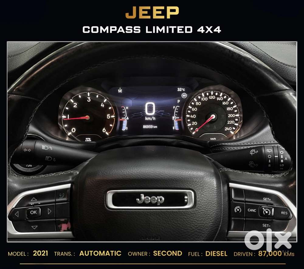 Jeep Compass 2.0 Limited 4x4, 2021, Diesel