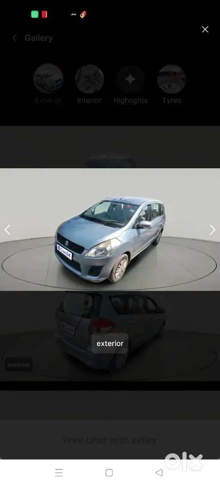 Maruti Suzuki Ertiga 2013 Cng /petrol