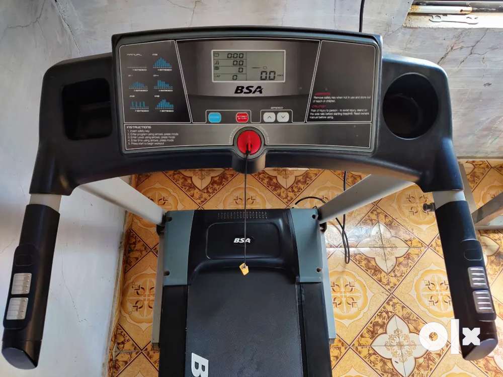 Bsa treadmill best sale customer care number