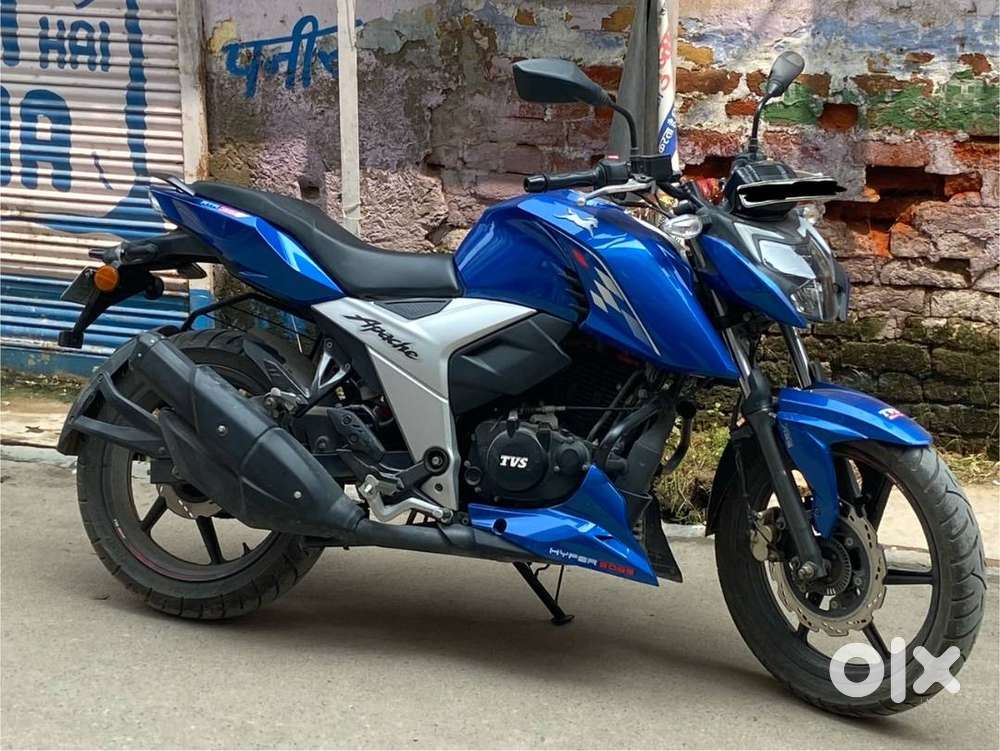 Blue Modified Apache Rtr 160 Body Sticker Apache Rtr 160 Modified