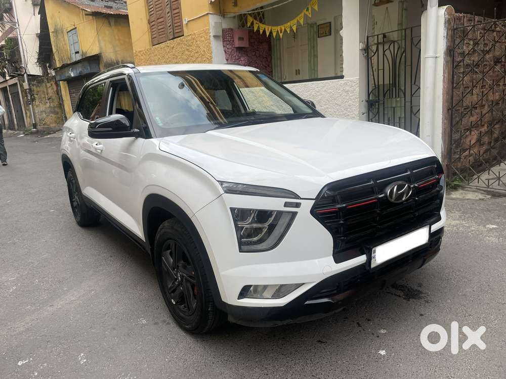 Hyundai Creta 1.5 S Plus Knight Petrol Dual Tone, 2022, Petrol