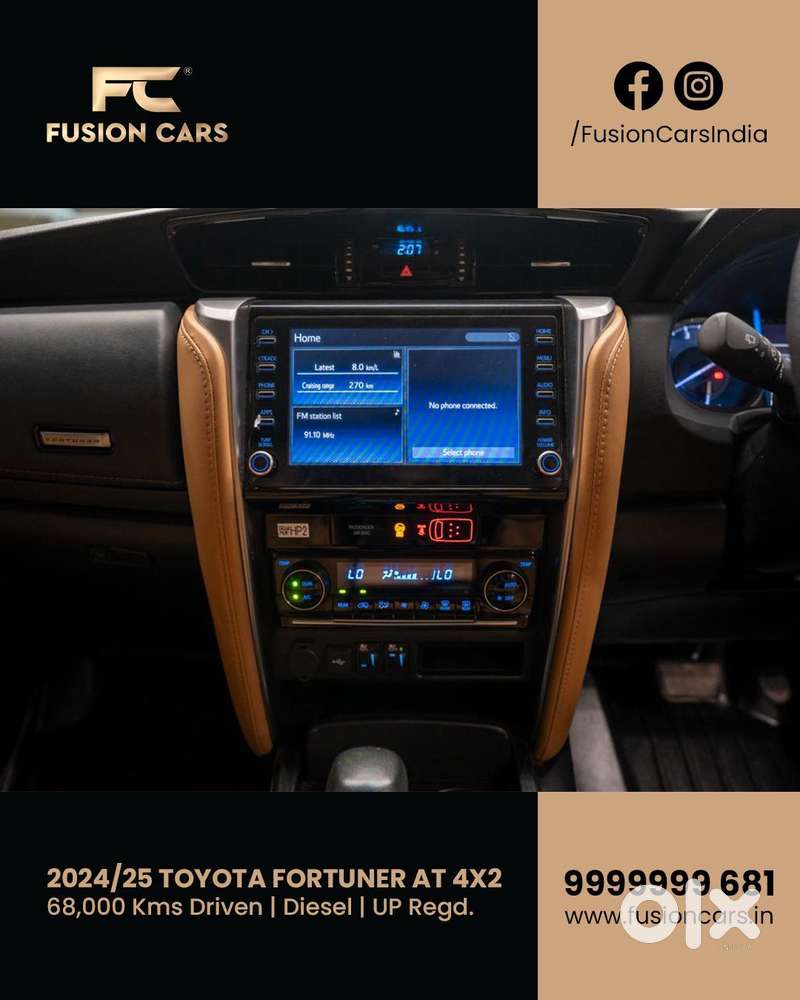 Toyota Fortuner 4x2 At 2.8 Diesel, 2025, Diesel