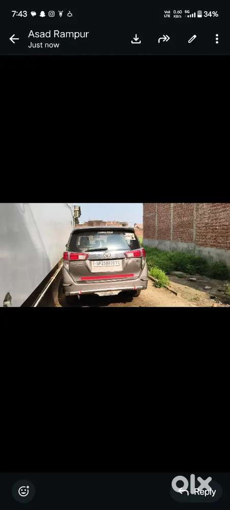 Innova Crysta In Good Condition L