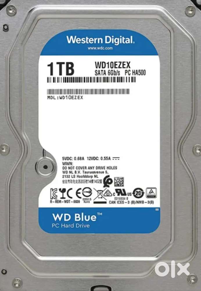 1TB wd desktop harddisk