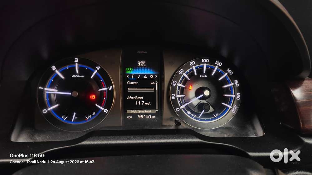 Toyota Innova Crysta 2.8 Z, 2022, Diesel
