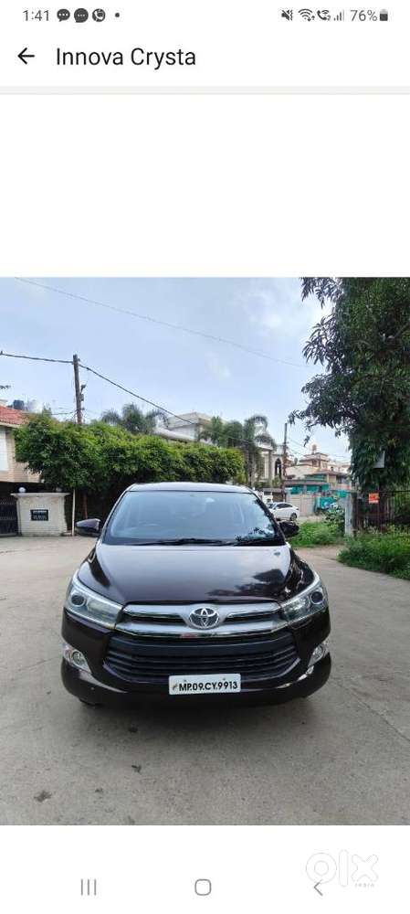 Toyota Innova Crysta 2.4 V 7 Str, 2018, Diesel