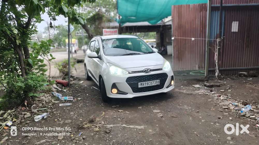 Hyundai Grand I10 2018,4 Bridgestone Tires, 1year Full Insurance Zero