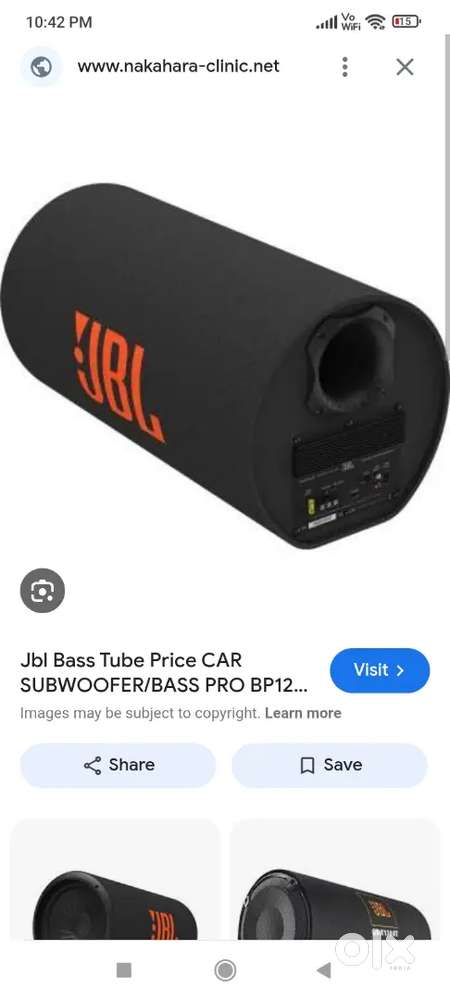 Bass Tube Jbl Car Bluetooth Price Buy JBL GTX 1200T 12 Inch Bass