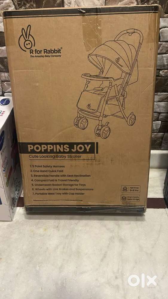 New Baby Stroller sealed pack - R for rabbit