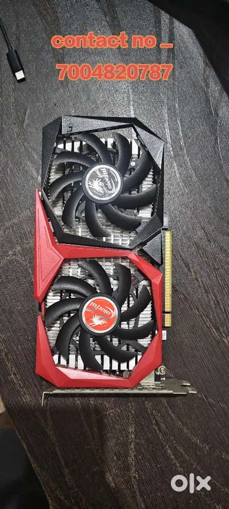 Colorful GTX-1650 GDDR6 4 GB NVIDIA  graphics card