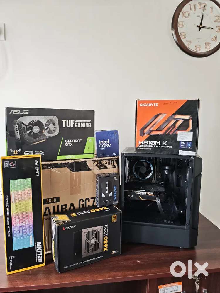 Intel Ultra 5 Gaming Editing Pc 16gb ram,512gb sdd,1tb hdd,6/8 gb gpu