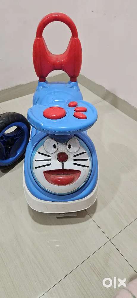Doraemon Baby Cycle And Car Toyzone Doraemon City Magic Car In - Main Image
