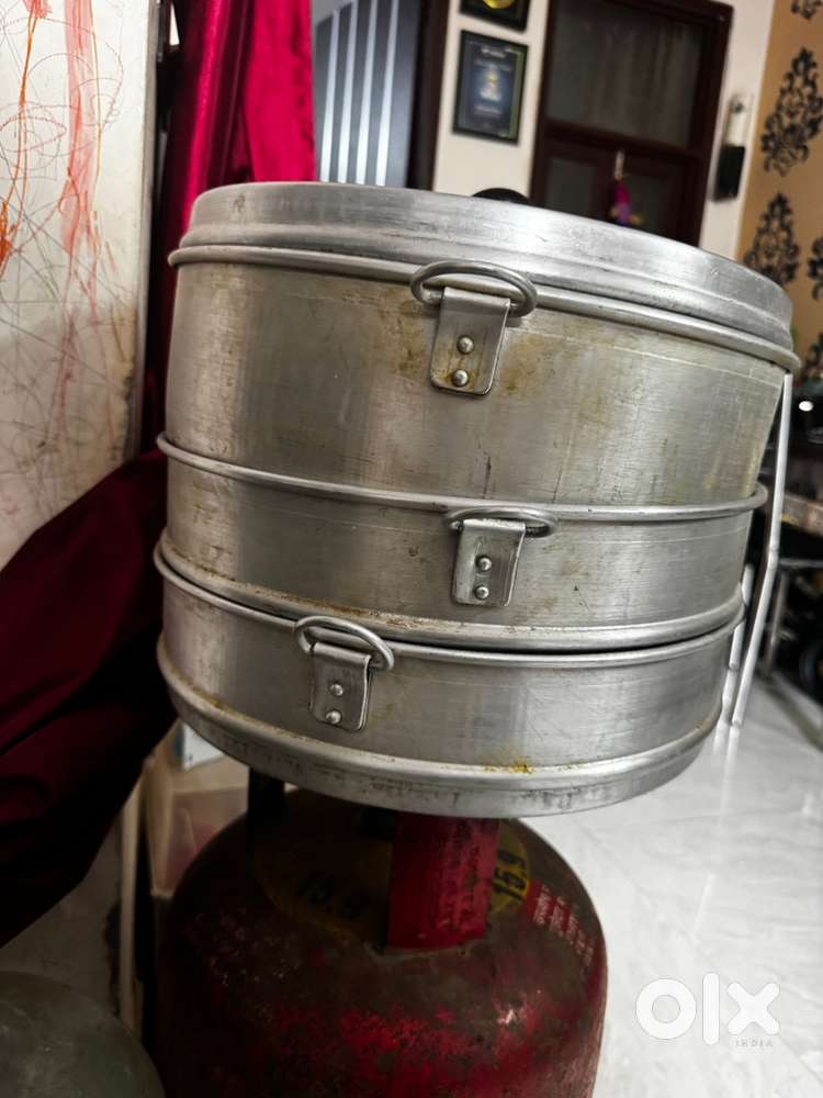 Momos steamer big size 3 tier