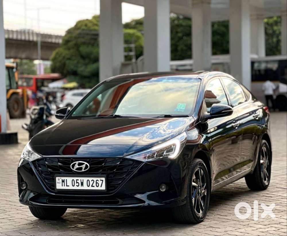 Hyundai Verna 1.5 Sx (o) Turbo Petrol Dct, 2021, Petrol