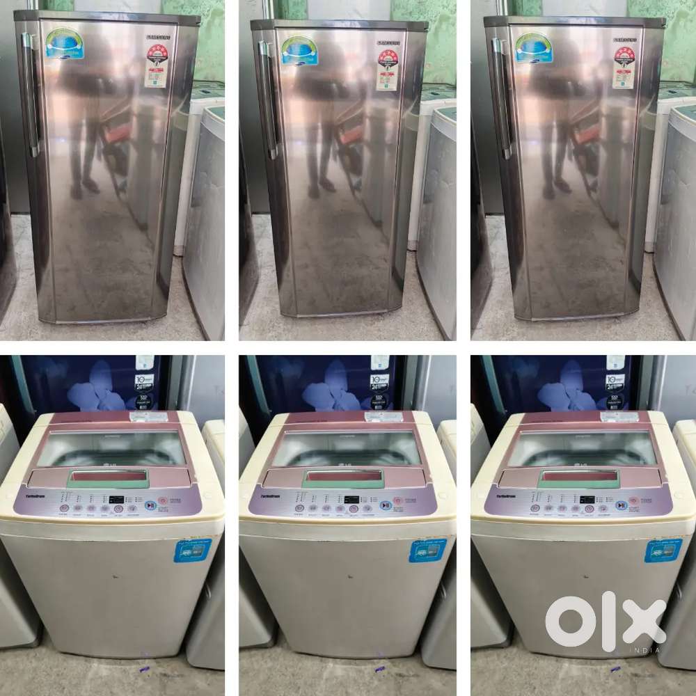 2nd Hand FRIDGE & WASHING MACHINE for SELL With Marf Electronics Thane
