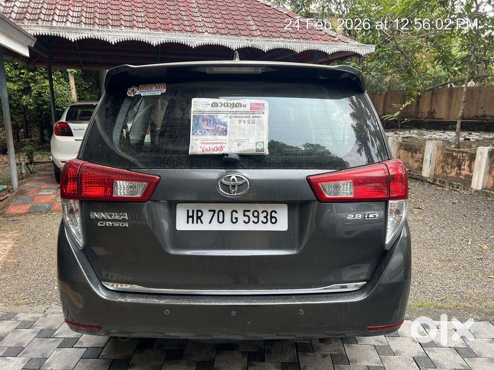 Toyota Innova Crysta 2017 Diesel Good Condition