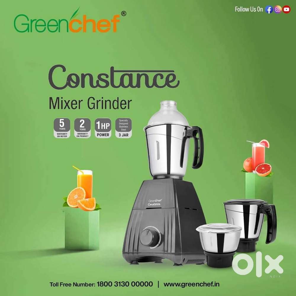 Green Chef Mixer Grinder 1hp Brand New Greenchef 1HP Full Heavy