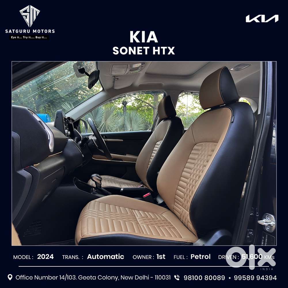 Kia Sonet 1.0 Htx Dct Anniversary Edition, 2024, Petrol