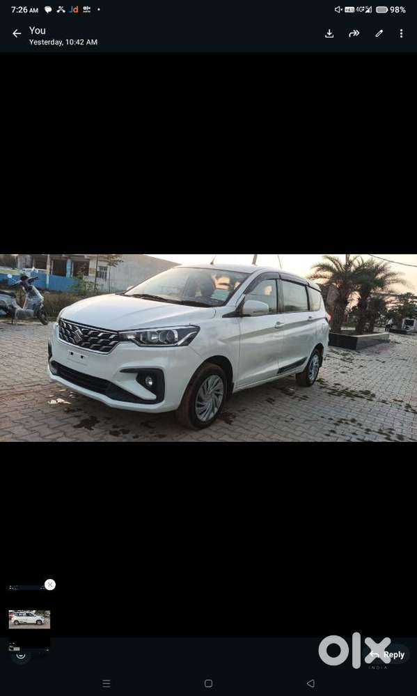 Maruti Suzuki Ertiga 1.5 Tour M Cng, 2022, Cng & Hybrids