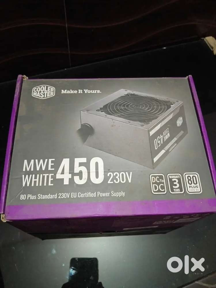Cooler Master 450 Watt Power Supply 80 Plus