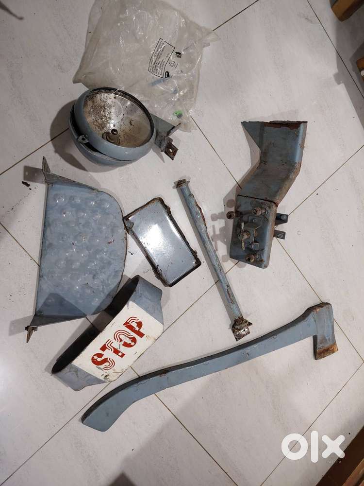 Antique Willys Cj2a (1948), Original Body, Low Bonnet, Collector Piece