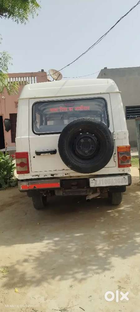 Mahindra Bolero Tyre Condition Good And Original Paint