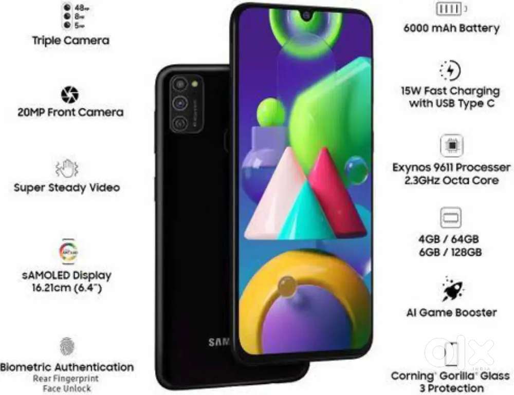 Samsung m21 4&64