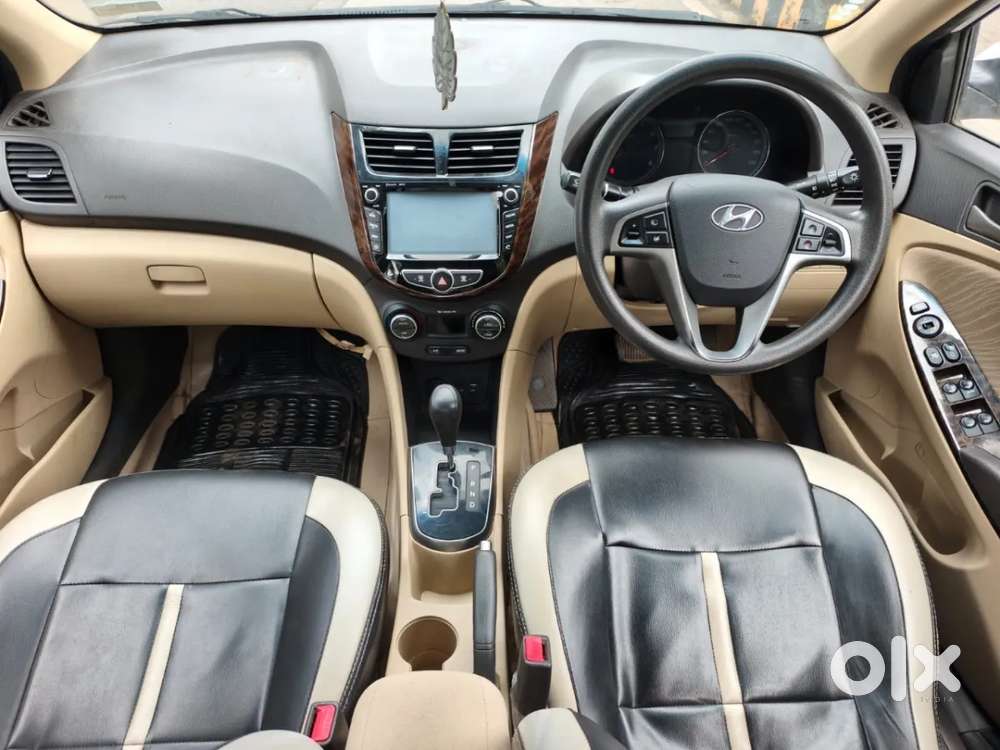 Hyundai Verna [ ] Fluidic 4s 1.6 Vtvt S At, 2017, Petrol